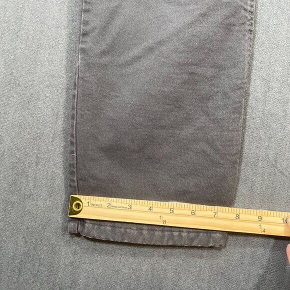 Eddie Bauer Mens Gray Fleece-Lined Straight Fit Pants Size 38x30 - Picture 16 of 16